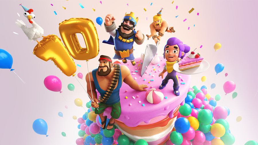 clash of clans 10th anniversary