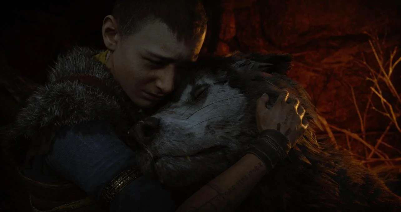 God of War Ragnarok Atreus Fenrir Skol Hati