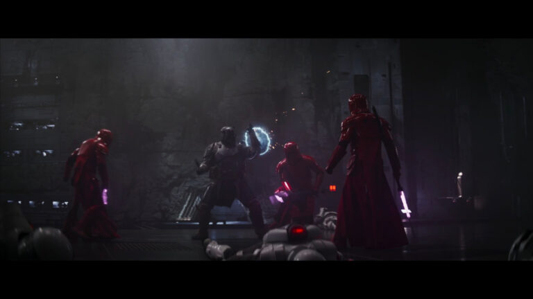 The Mandalorian Season 3 Paz Vizla Death Praetorian Guards