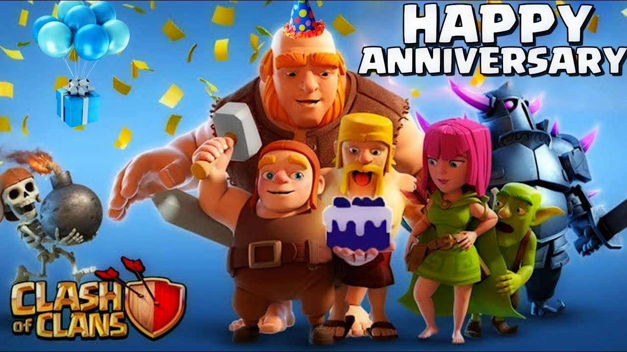Clash of Clans 11th Anniversary 2023 - New Obstacle, Statue, Future Scenery and Skins! All Details