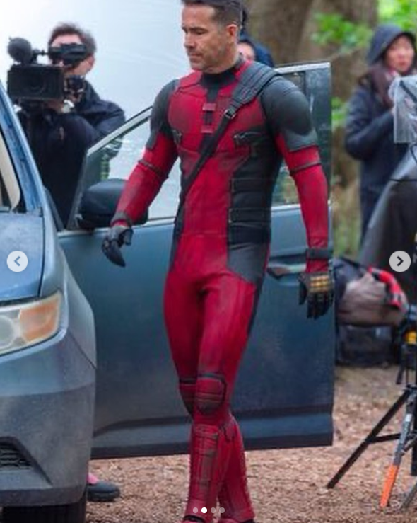 Deadpool 3 First Look At Ryan Reynolds New Suit Leaked