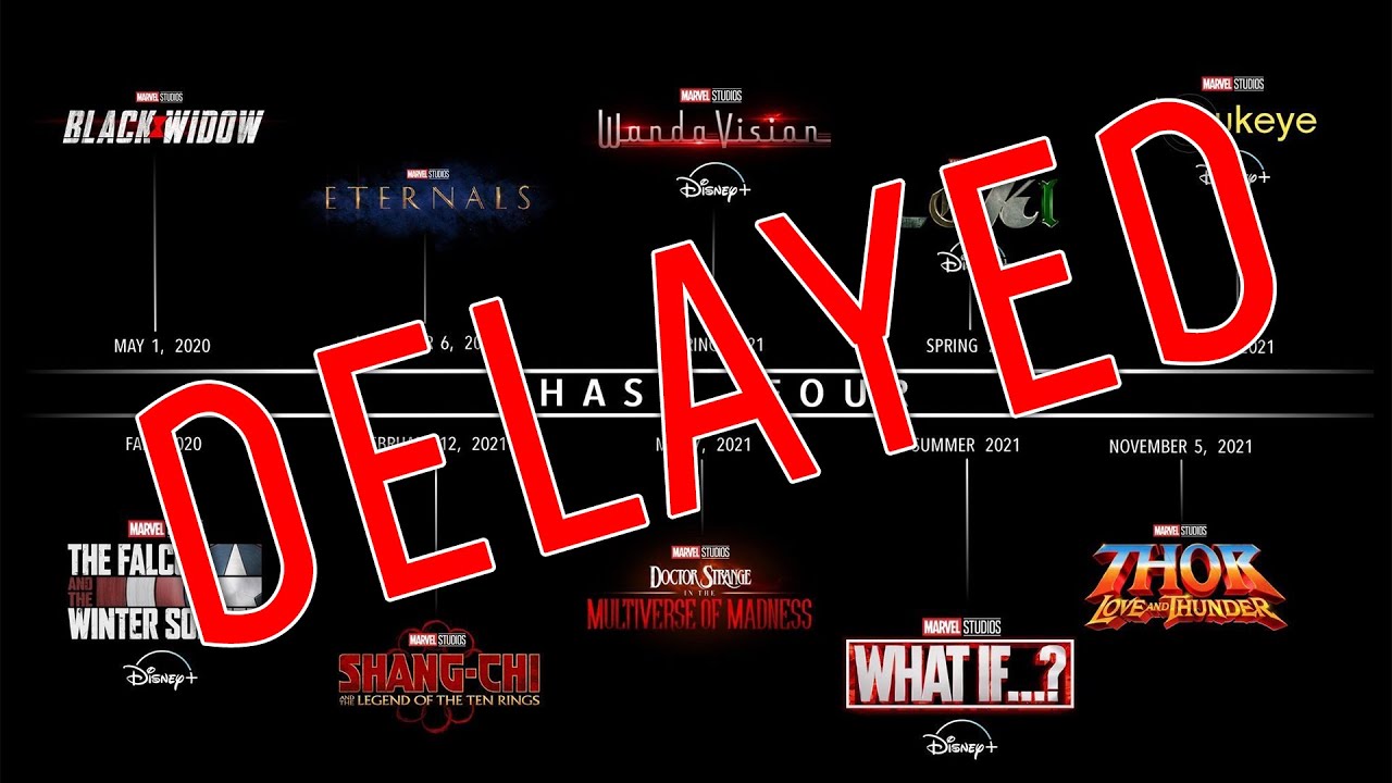 All delayed Marvel shows!