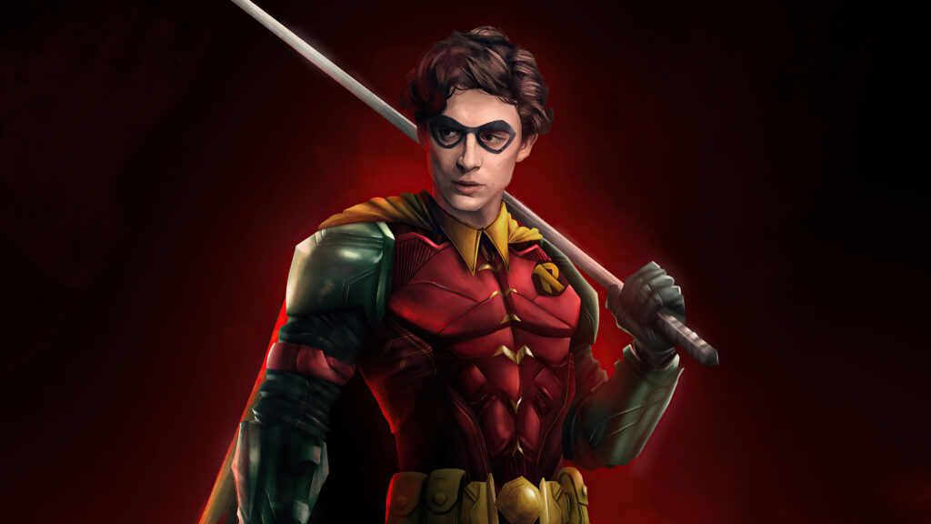 Timothee Chalamet Superhero!